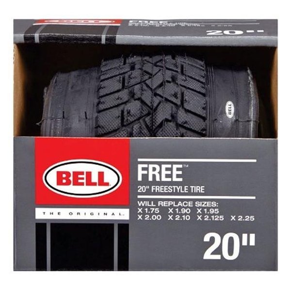 Bell Sports Bell Sports 7071083 20 in. BMX Bike Tire  Black 8296071